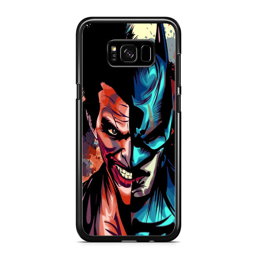 Batman Half Face Joker Samsung Galaxy S8 Plus Case - carneyforia