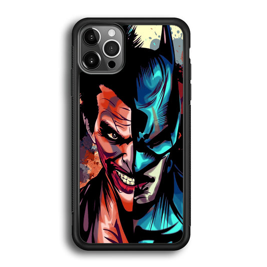 Batman Half Face Joker iPhone 12 Pro Case
