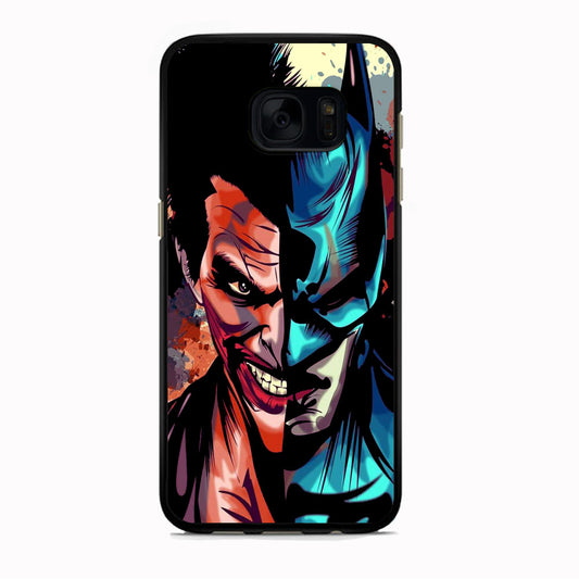 Batman Half Face Joker Samsung Galaxy S7 Case - carneyforia