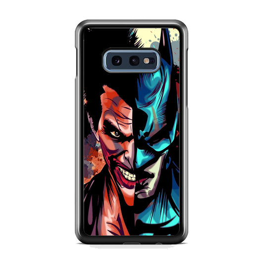 Batman Half Face Joker Samsung Galaxy S10E Case - carneyforia
