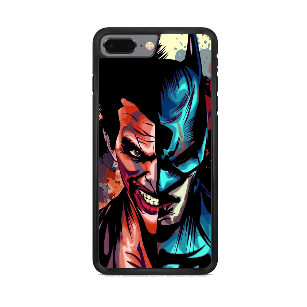 Batman Half Face Joker iPhone 7 Plus Case