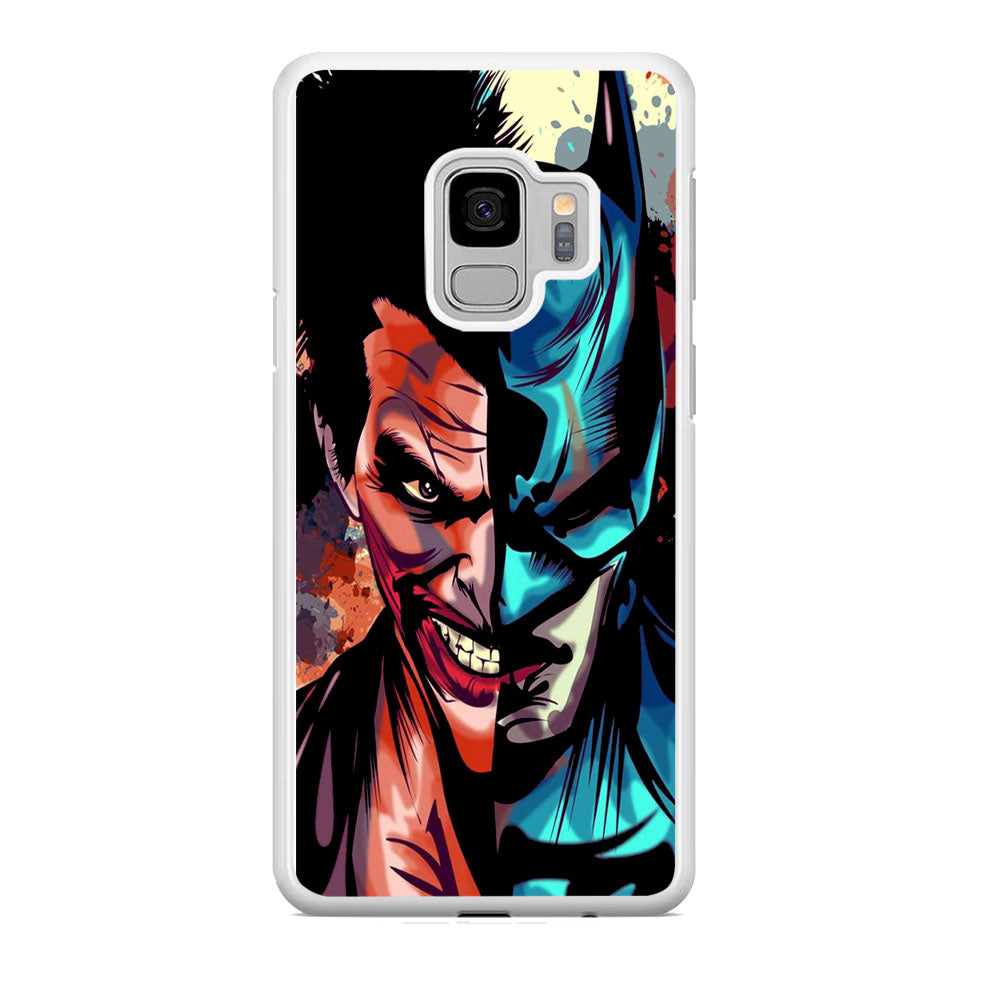 Batman Half Face Joker Samsung Galaxy S9 Case - carneyforia