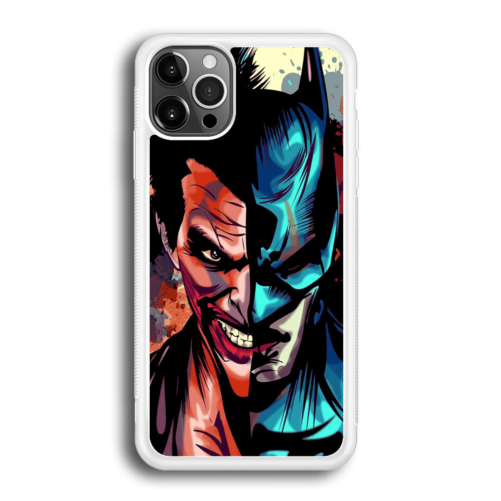 Batman Half Face Joker iPhone 12 Pro Case