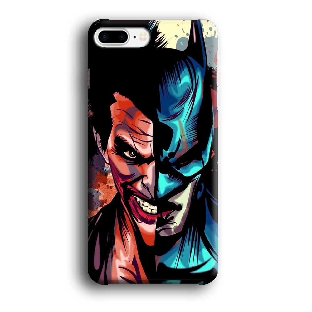 Batman Half Face Joker iPhone 7 Plus Case