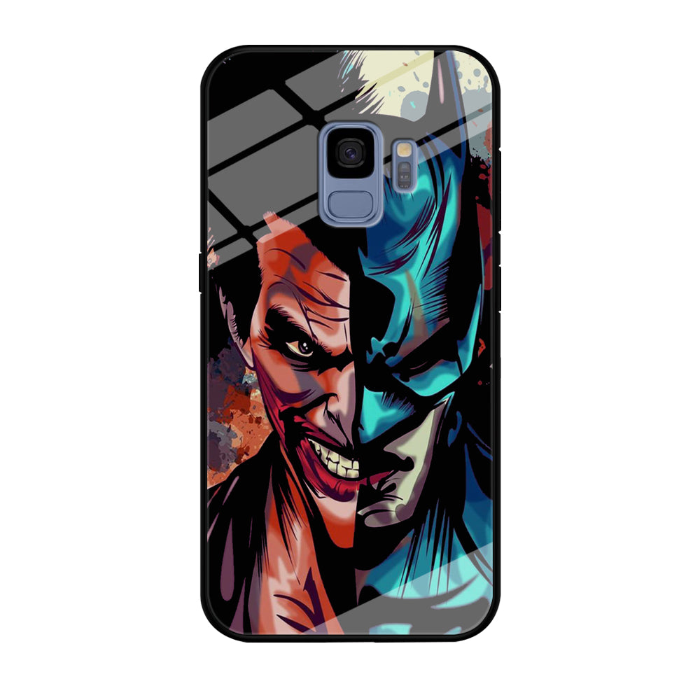 Batman Half Face Joker Samsung Galaxy S9 Case - carneyforia