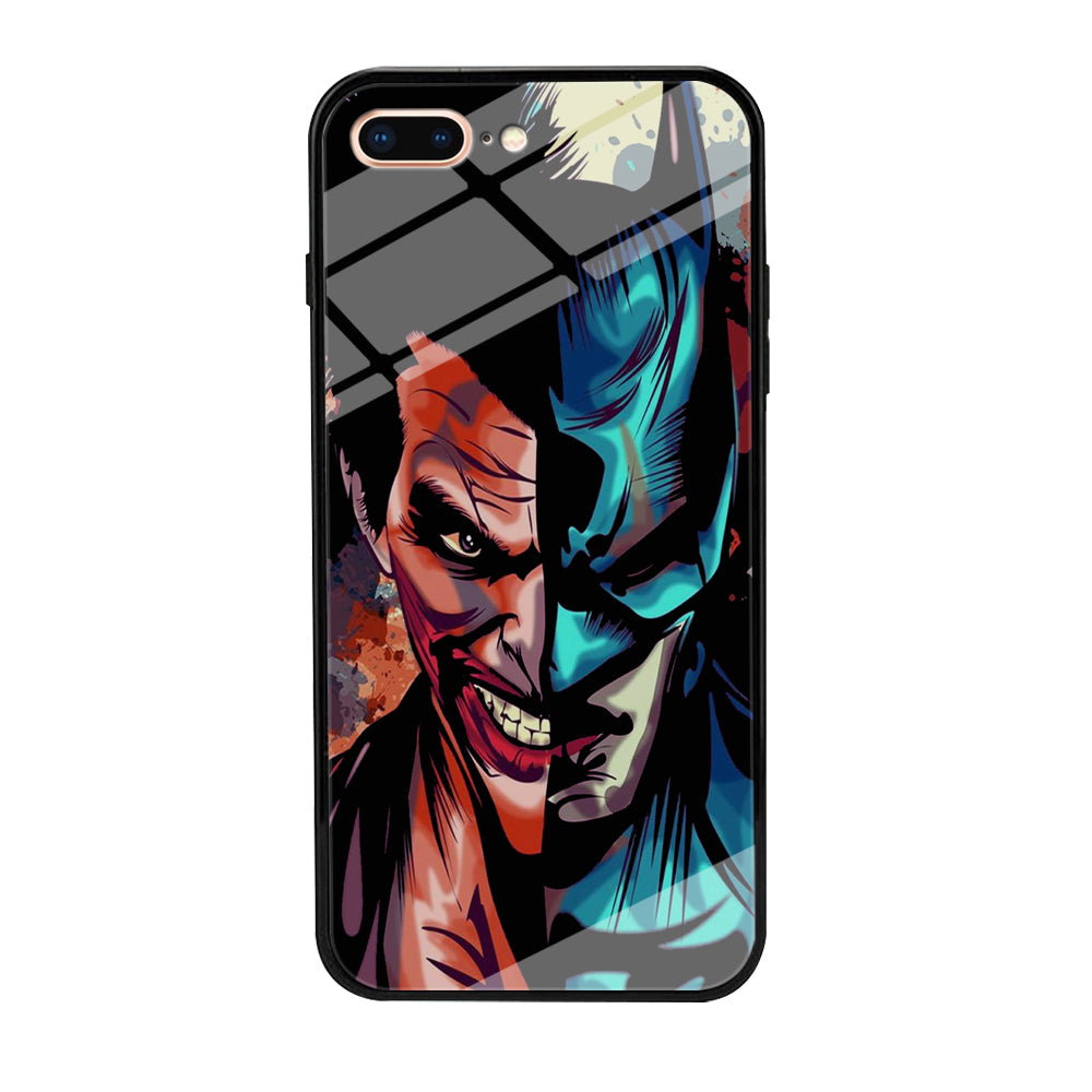 Batman Half Face Joker iPhone 7 Plus Case