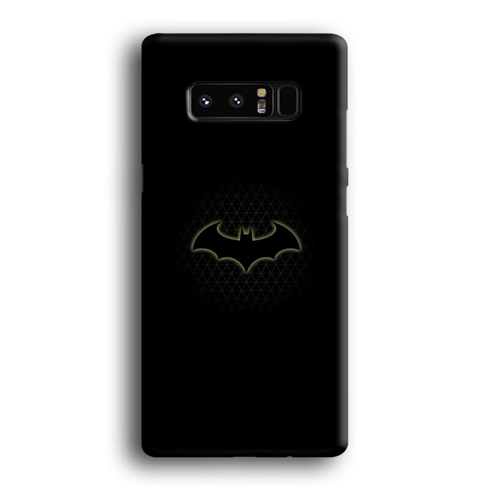 Batman Logo Simple Black Samsung Galaxy Note 8 Case - carneyforia