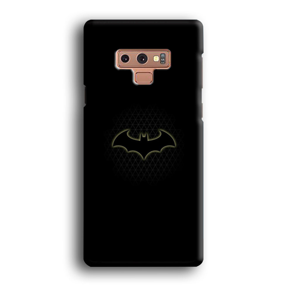Batman Logo Simple Black Samsung Galaxy Note 9 Case - carneyforia