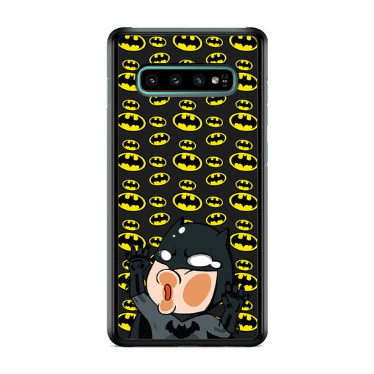 Batman and Invisible Wall Samsung Galaxy S10 Case
