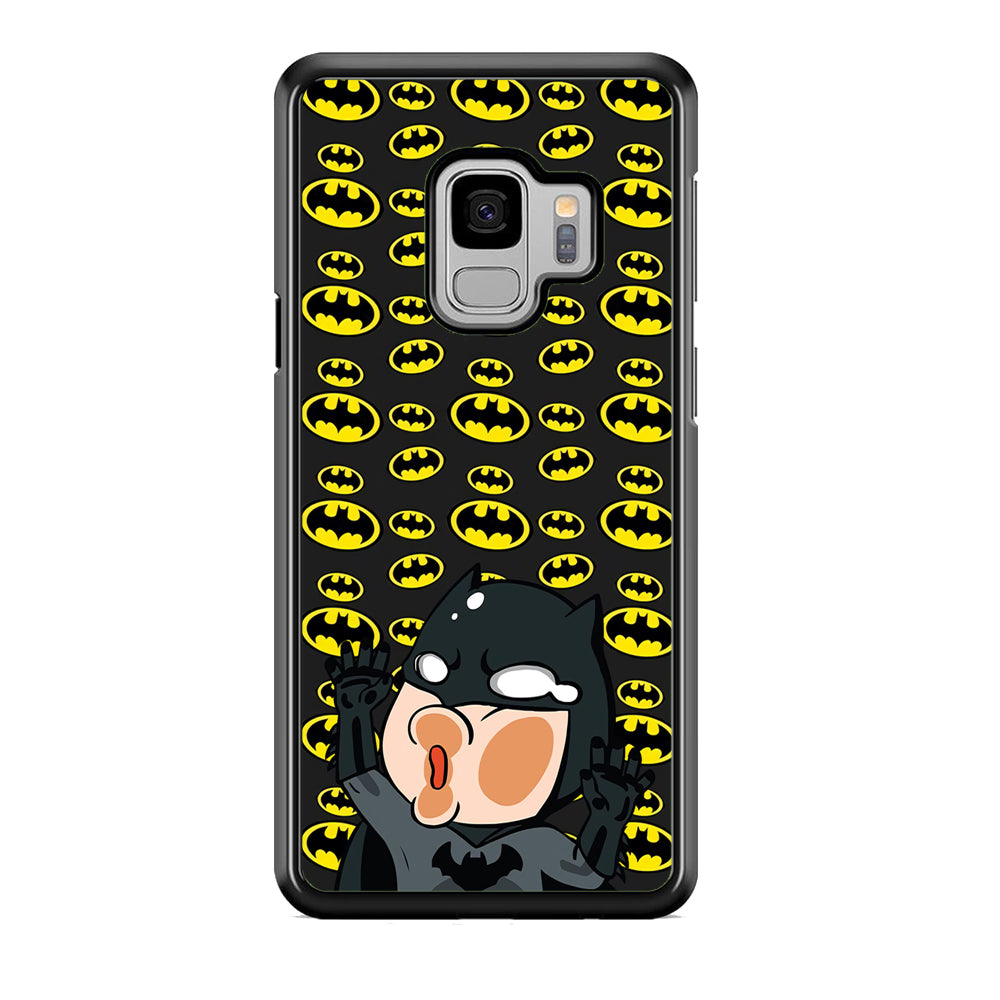 Batman and Invisible Wall Samsung Galaxy S9 Case Default Title
