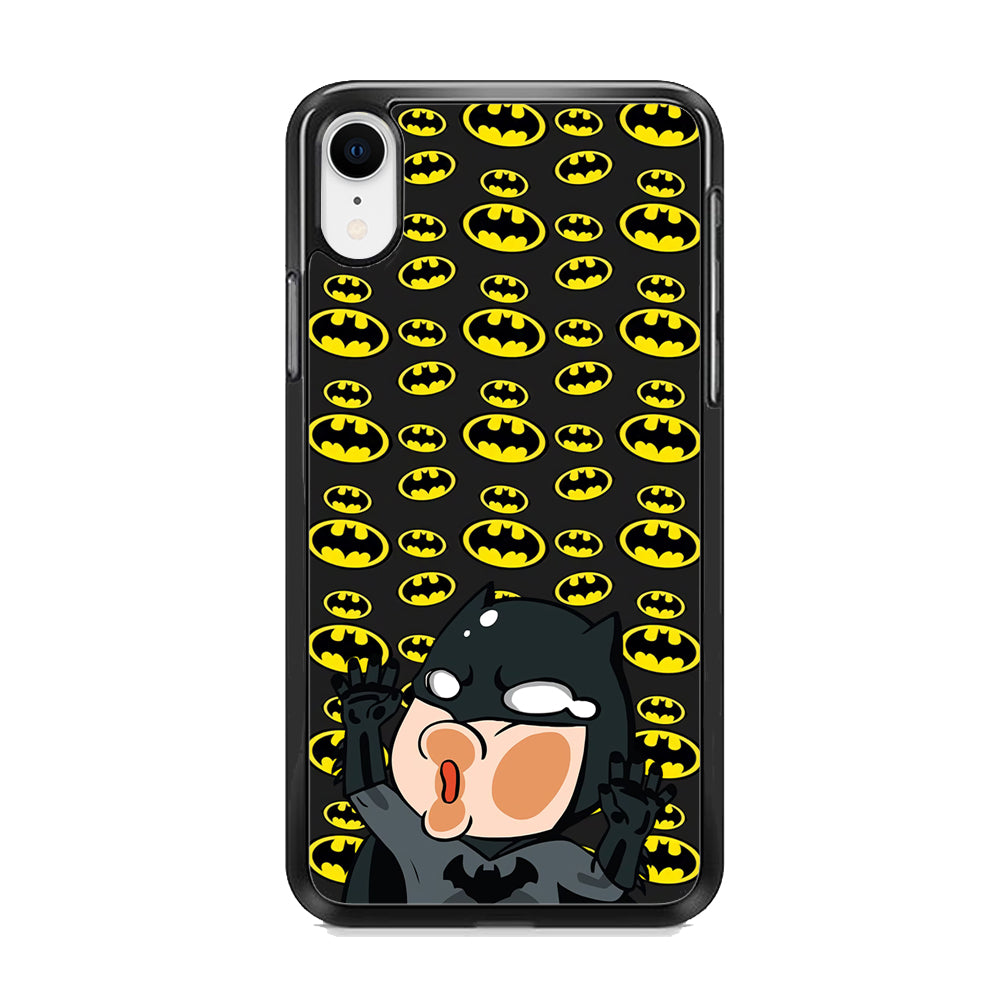 Batman and Invisible Wall  iPhone XR Case