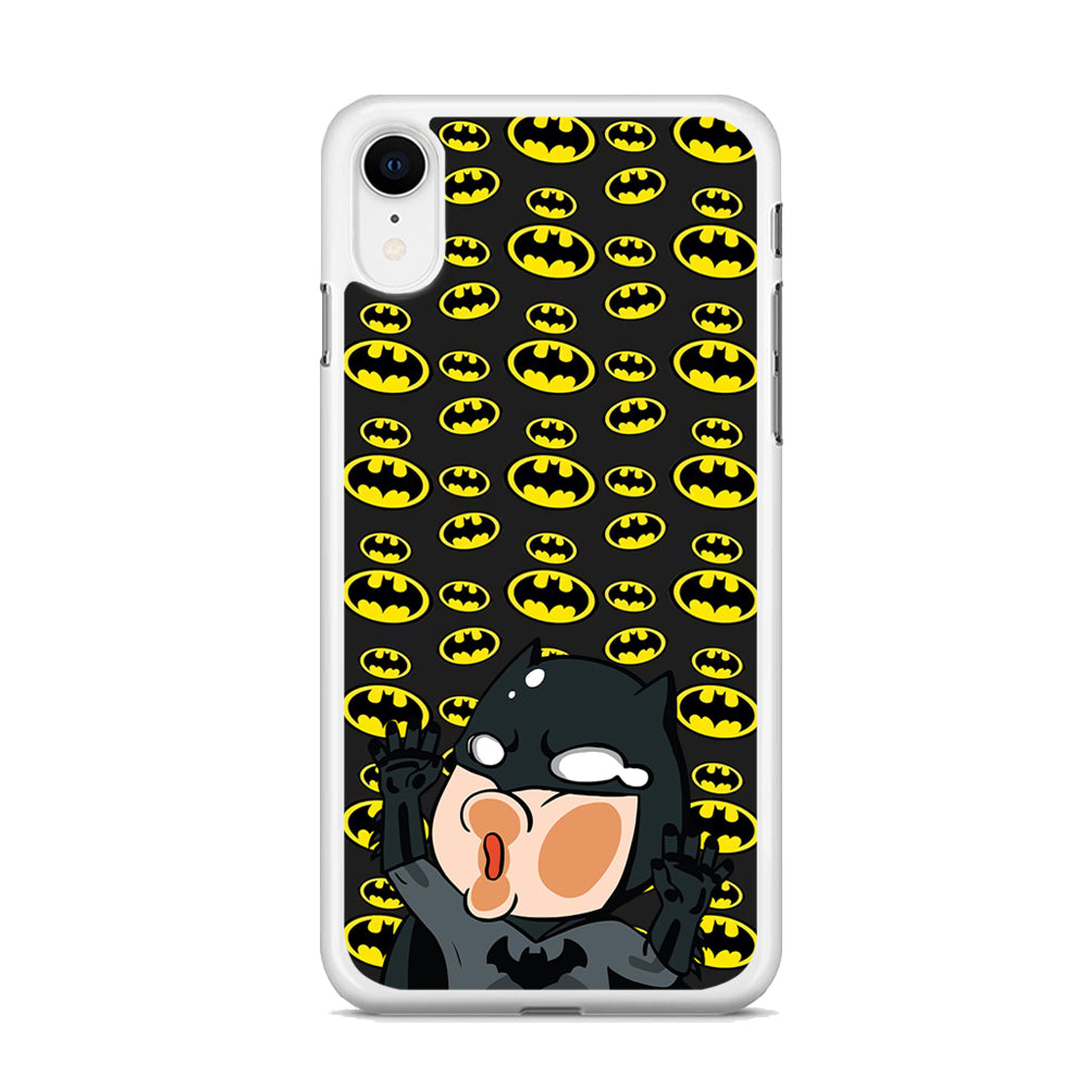 Batman and Invisible Wall  iPhone XR Case