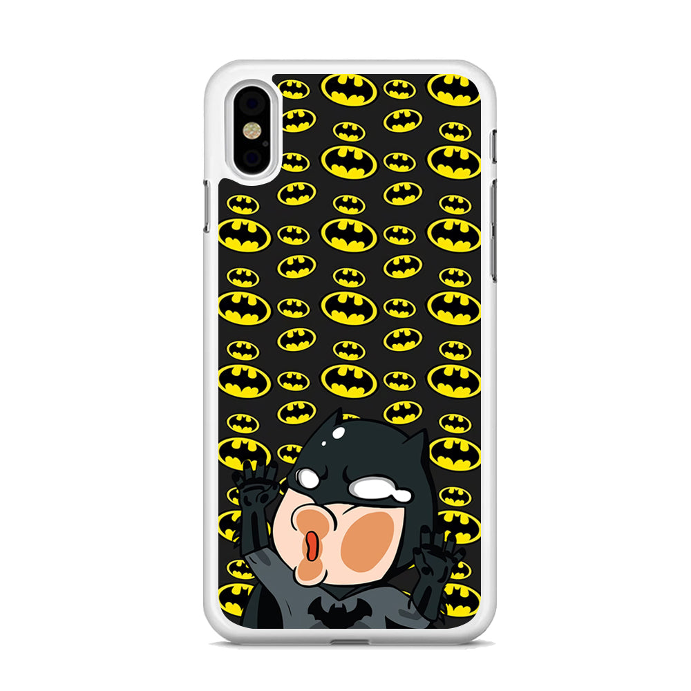 Batman and Invisible Wall iPhone X Case
