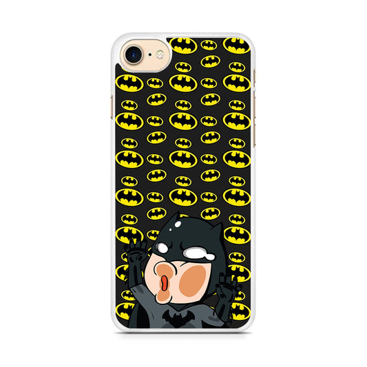 Batman and Invisible Wall iPhone 8 Case