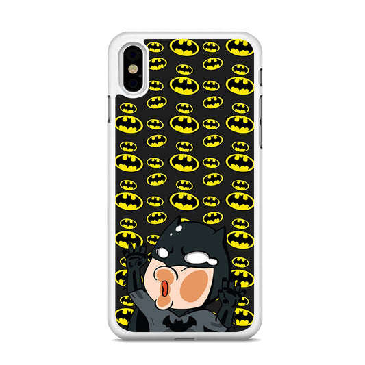 Batman and Invisible Wall iPhone XS Case