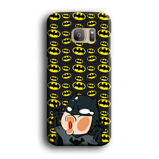 Batman and Invisible Wall Samsung Galaxy S7 Edge Case