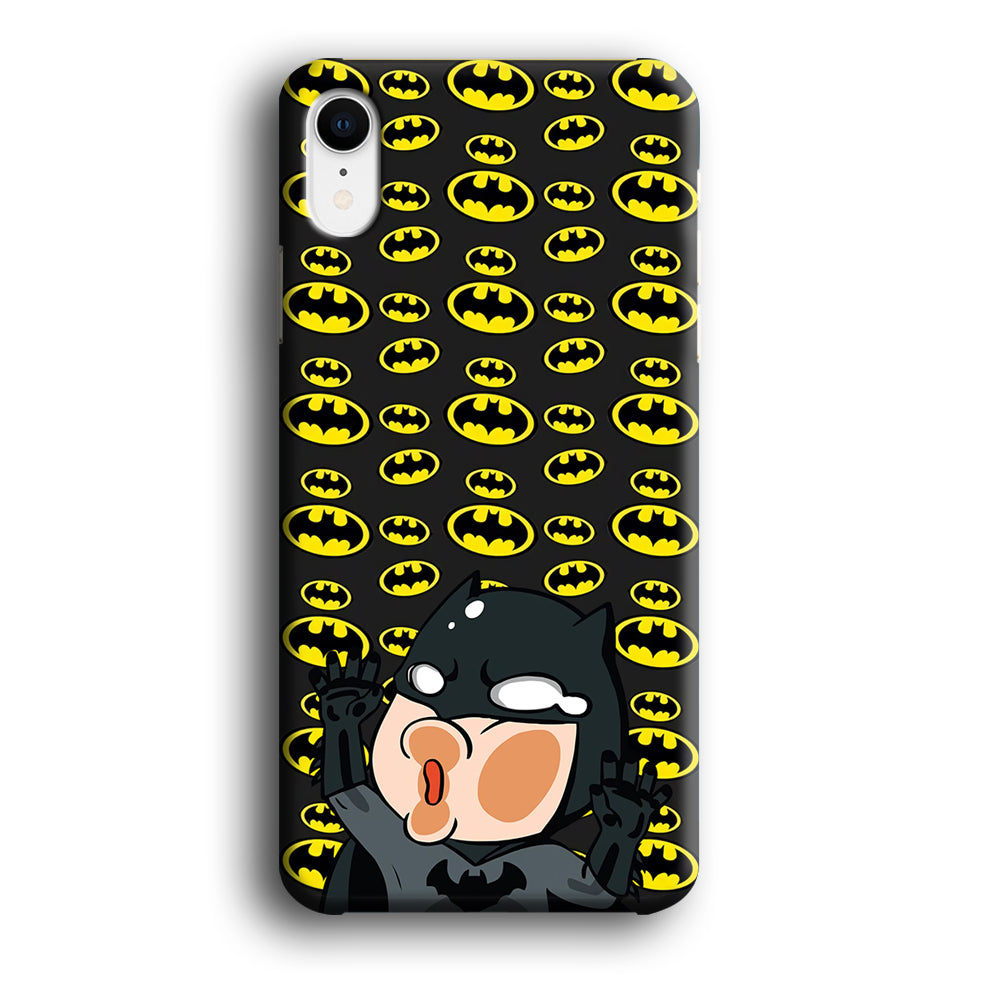 Batman and Invisible Wall  iPhone XR Case