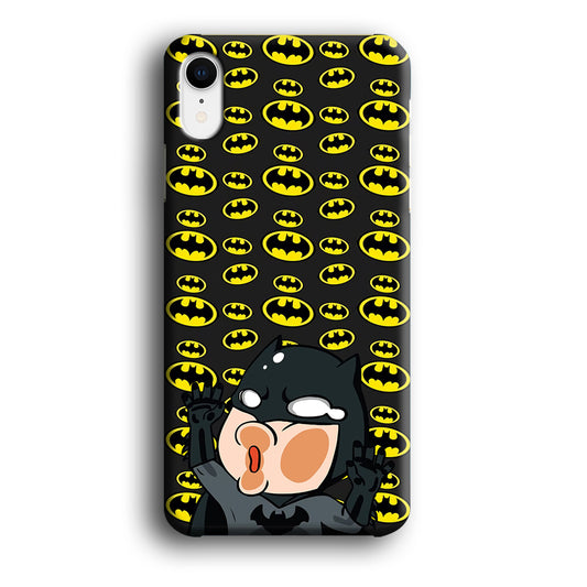 Batman and Invisible Wall  iPhone XR Case