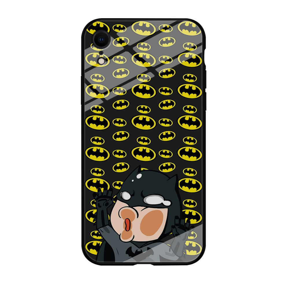 Batman and Invisible Wall  iPhone XR Case
