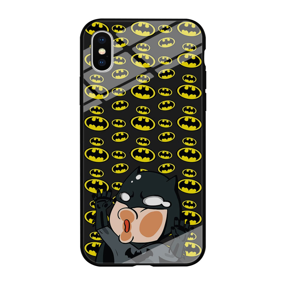 Batman and Invisible Wall iPhone X Case
