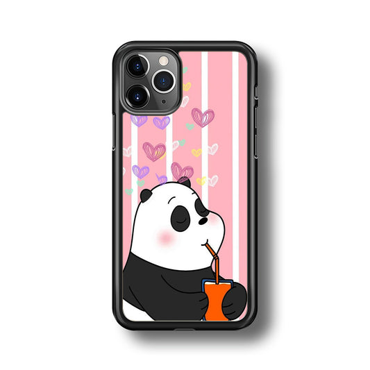 Bear Bare Enjoy Drinking iPhone 11 Pro Case