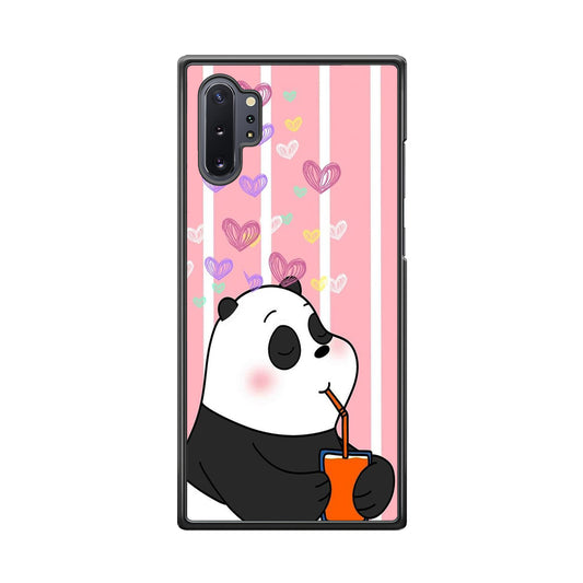 Bear Bare Enjoy Drinking Samsung Galaxy Note 10 Plus Case
