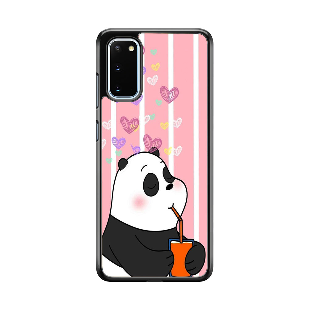 Bear Bare Enjoy Drinking Samsung Galaxy S20 Case