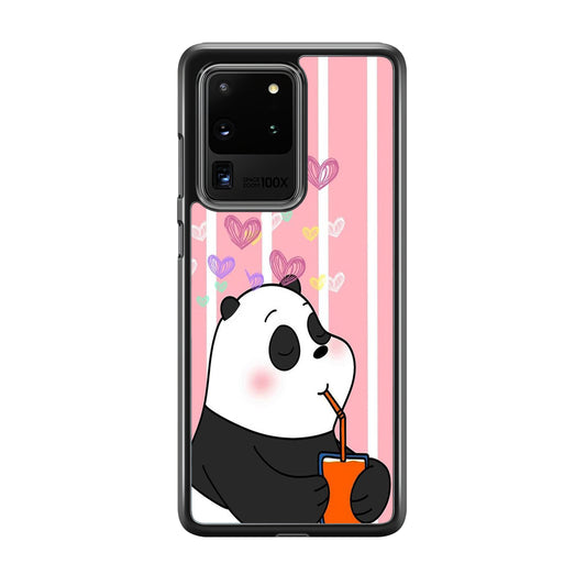 Bear Bare Enjoy Drinking Samsung Galaxy S20 Ultra Case