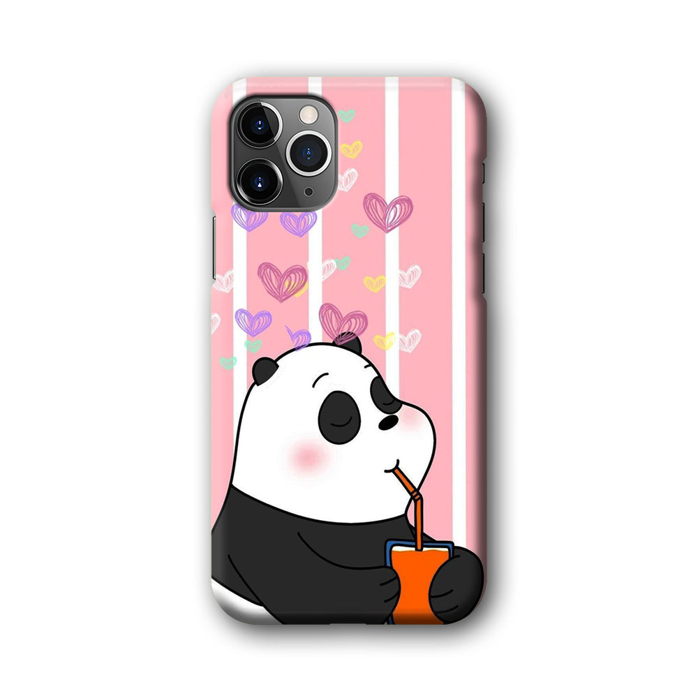 Bear Bare Enjoy Drinking iPhone 11 Pro Case