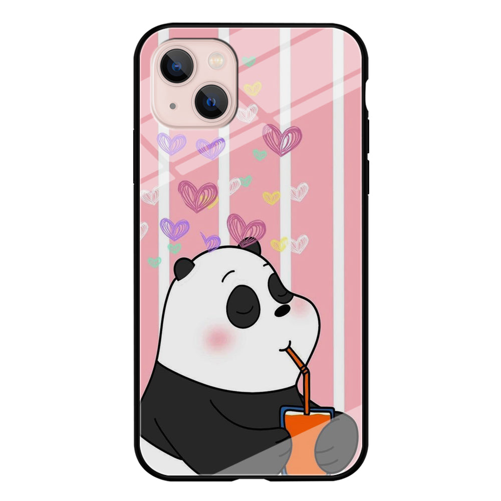 Bear Bare Enjoy Drinking iPhone 13 Case