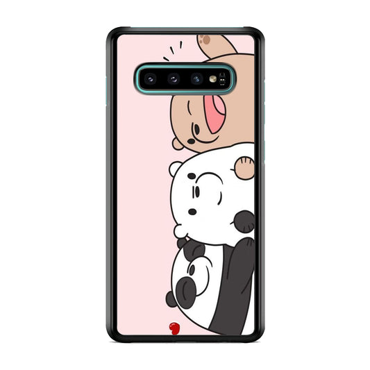 Bear Bare Best Friends Samsung Galaxy S10 Case