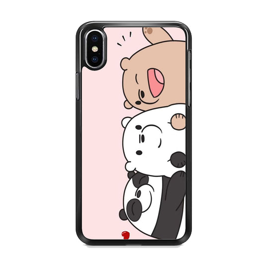 Bear Bare Best Friends  iPhone XS MAX Case