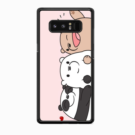 Bear Bare Best Friends Samsung Galaxy Note 8 Case