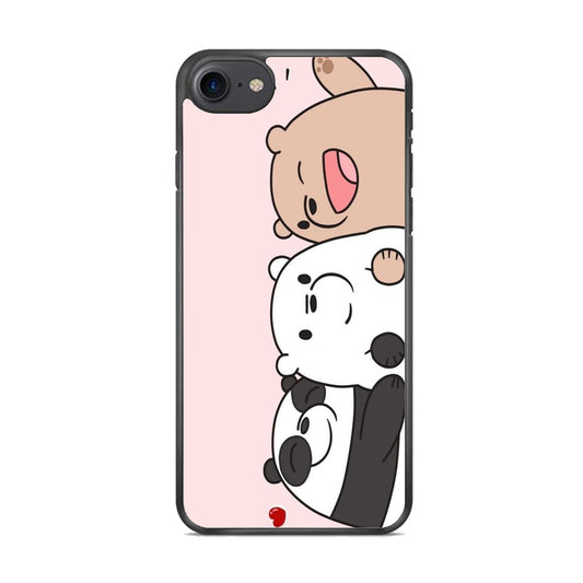 Bear Bare Best Friends iPhone 8 Case