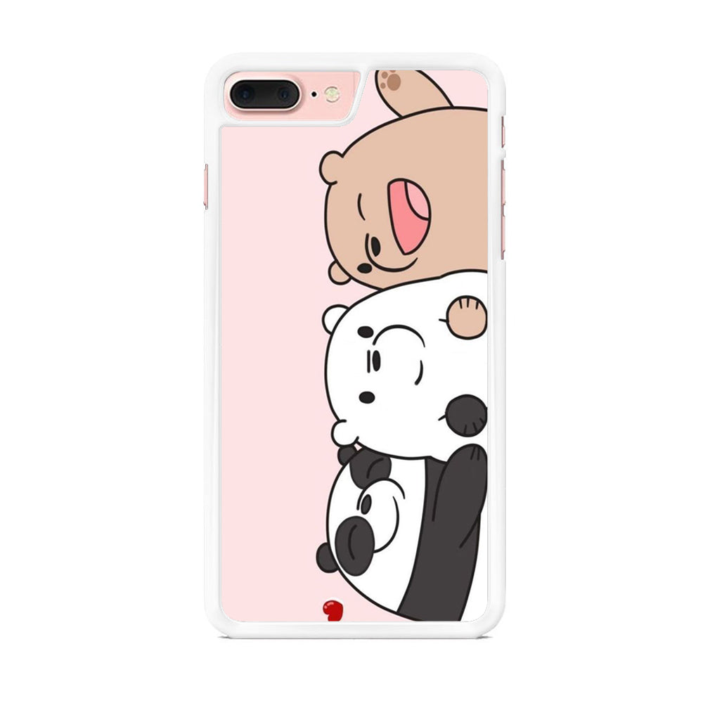 Bear Bare Best Friends iPhone 8 Plus Case