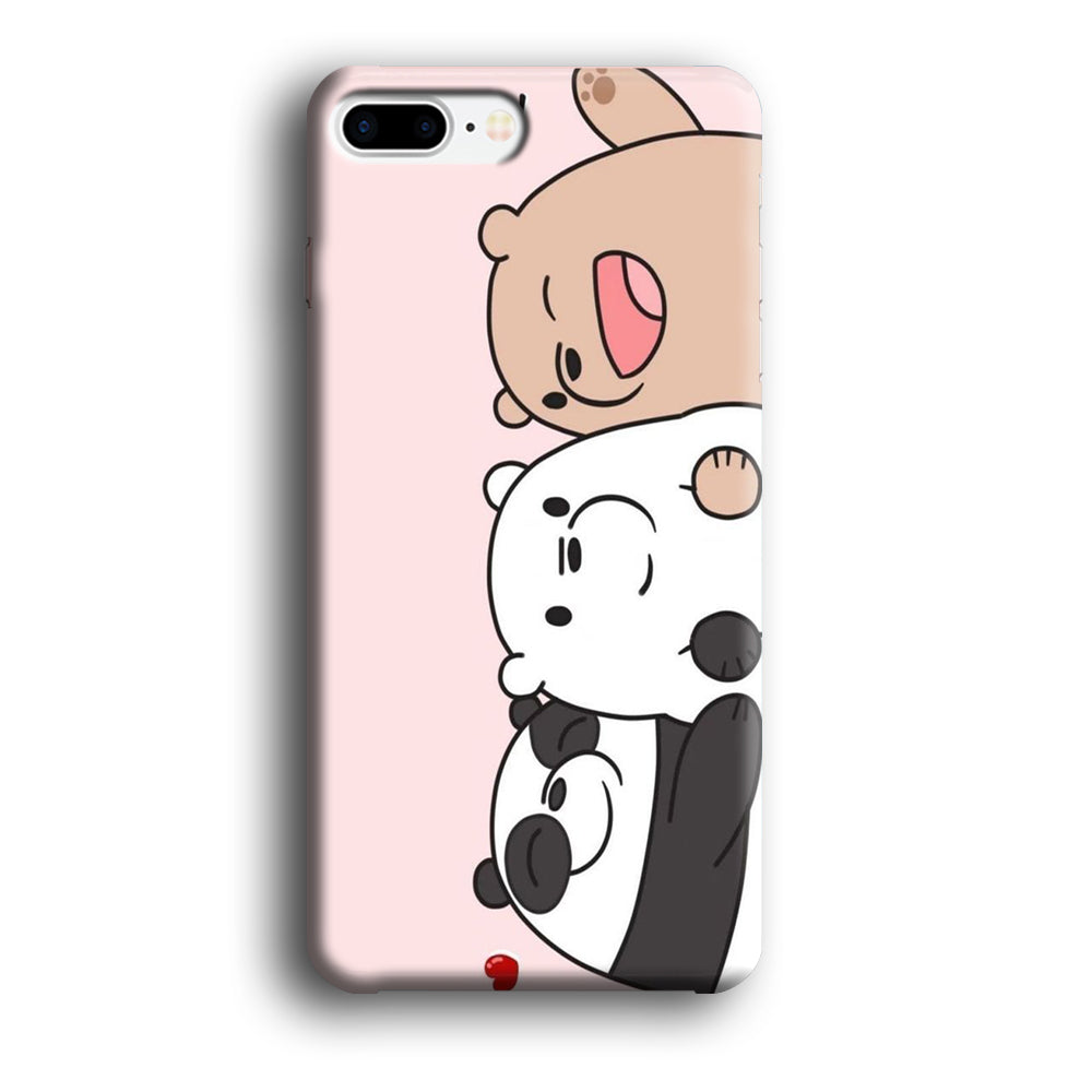Bear Bare Best Friends iPhone 8 Plus Case