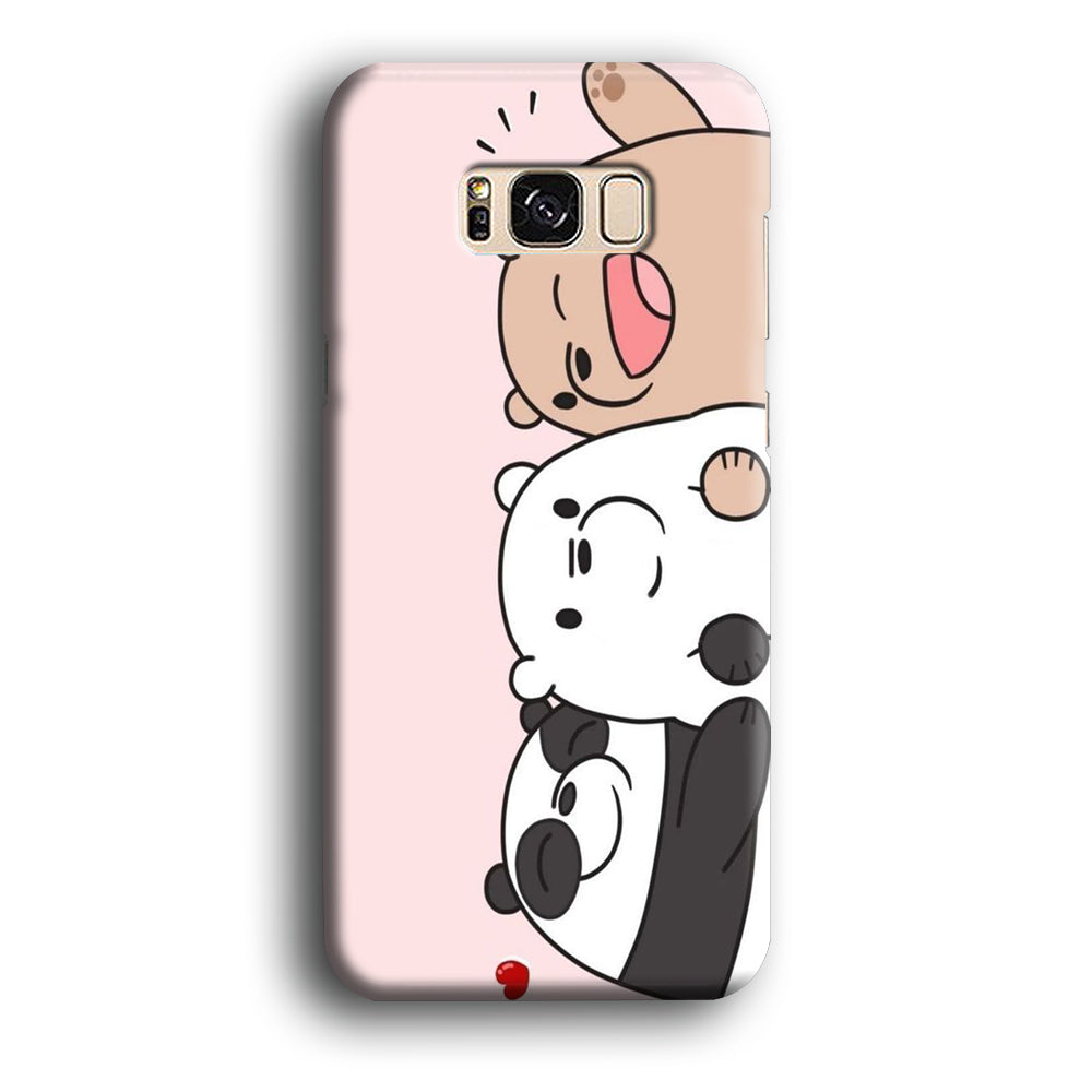 Bear Bare Best Friends Samsung Galaxy S8 Case