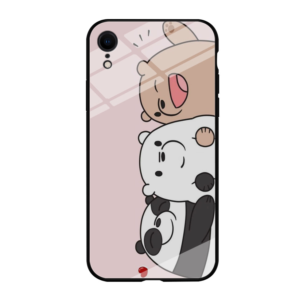 Bear Bare Best Friends iPhone XR Case