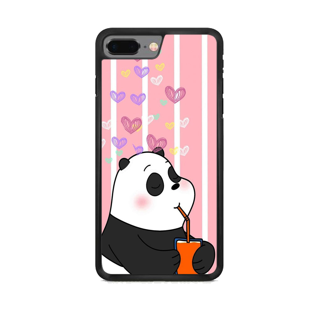 Bear Bare Enjoy Drinking iPhone 7 Plus Case