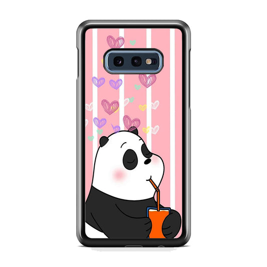 Bear Bare Enjoy Drinking Samsung Galaxy S10E Case