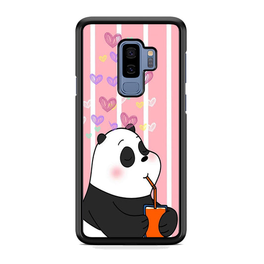 Bear Bare Enjoy Drinking Samsung Galaxy S9 Plus Case