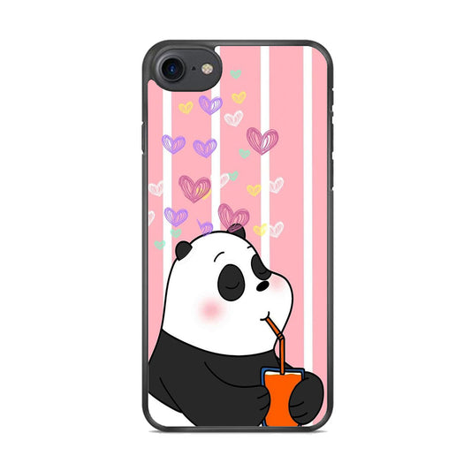 Bear Bare Enjoy Drinking iPhone 8 Case