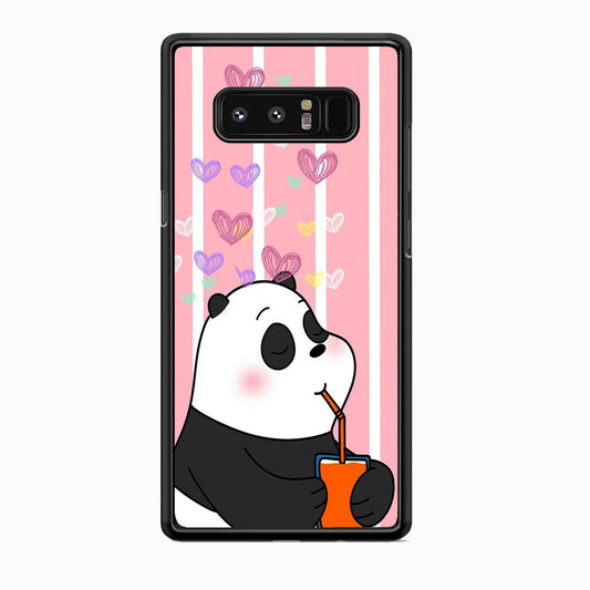 Bear Bare Enjoy Drinking Samsung Galaxy Note 8 Case