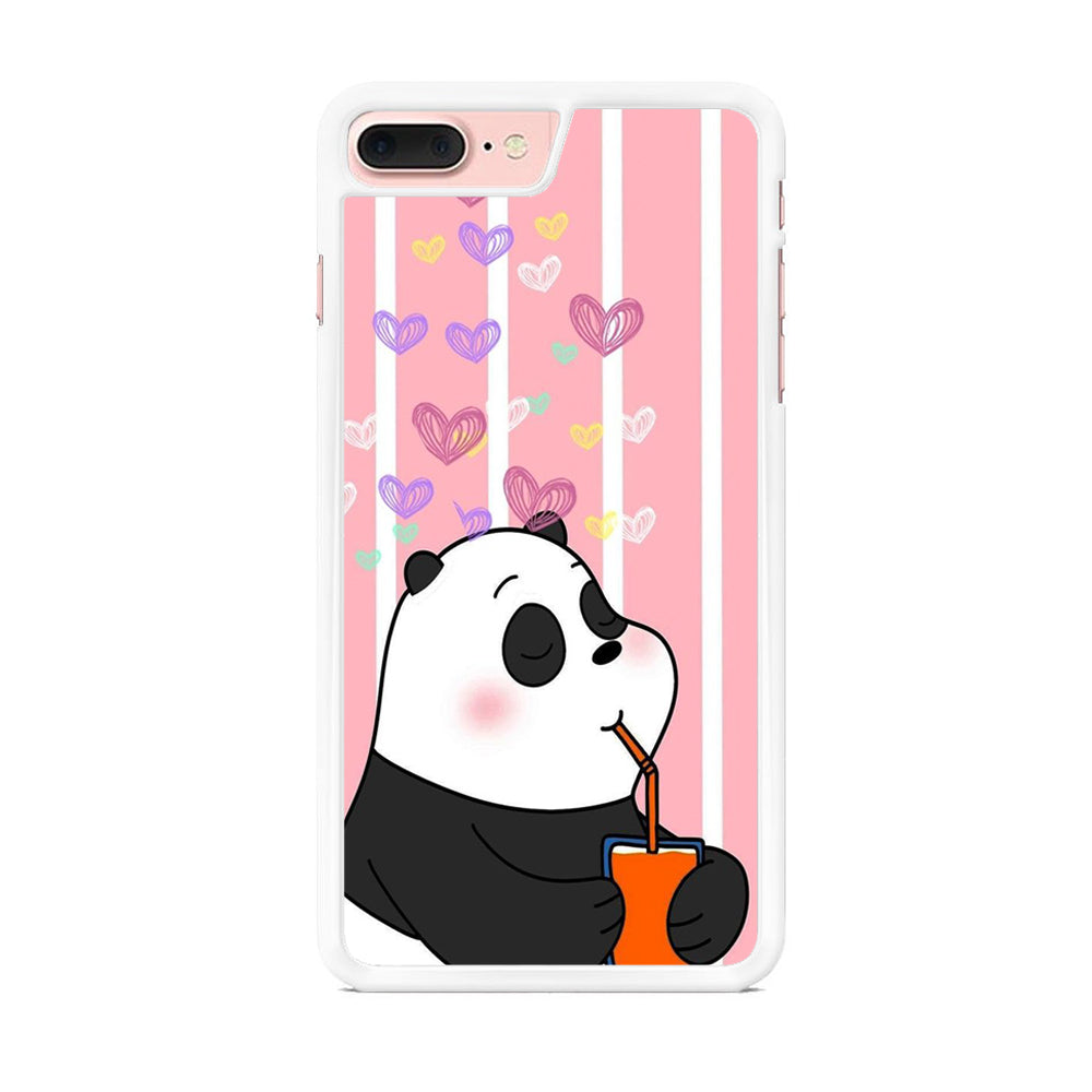 Bear Bare Enjoy Drinking iPhone 7 Plus Case
