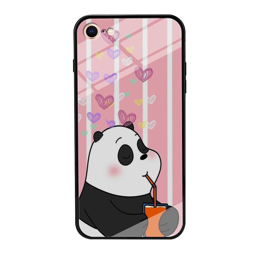 Bear Bare Enjoy Drinking iPhone 7 Case