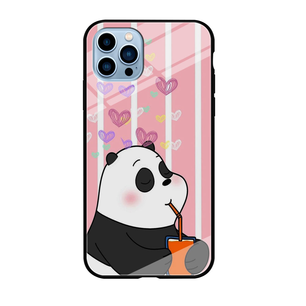 Bear Bare Enjoy Drinking iPhone 12 Pro Case