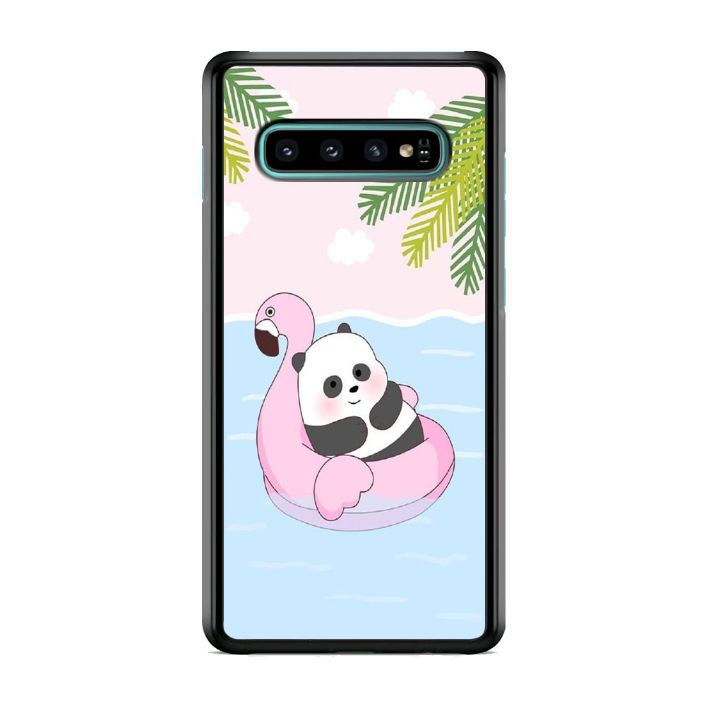 Bear Bare Floating Samsung Galaxy S10 Plus Case