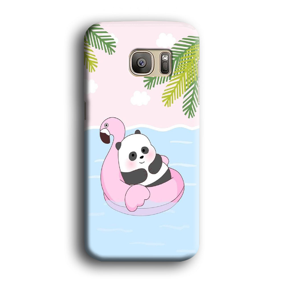 Bear Bare Floating Samsung Galaxy S7 Edge Case