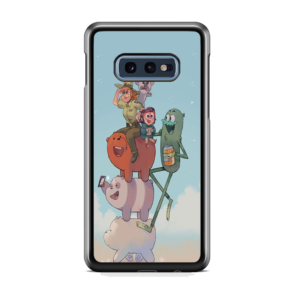 Bear Bare Happy Holiday Samsung Galaxy S10E Case