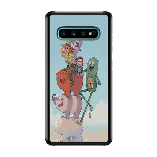 Bear Bare Happy Holiday Samsung Galaxy S10 Case